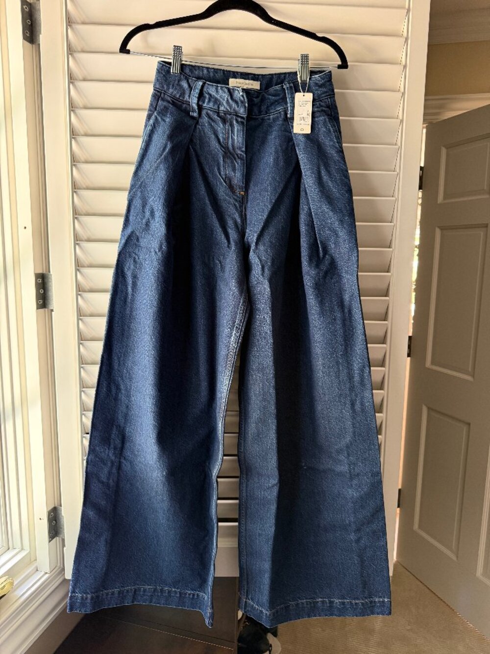 favorite daughter - denim pleats for days pants